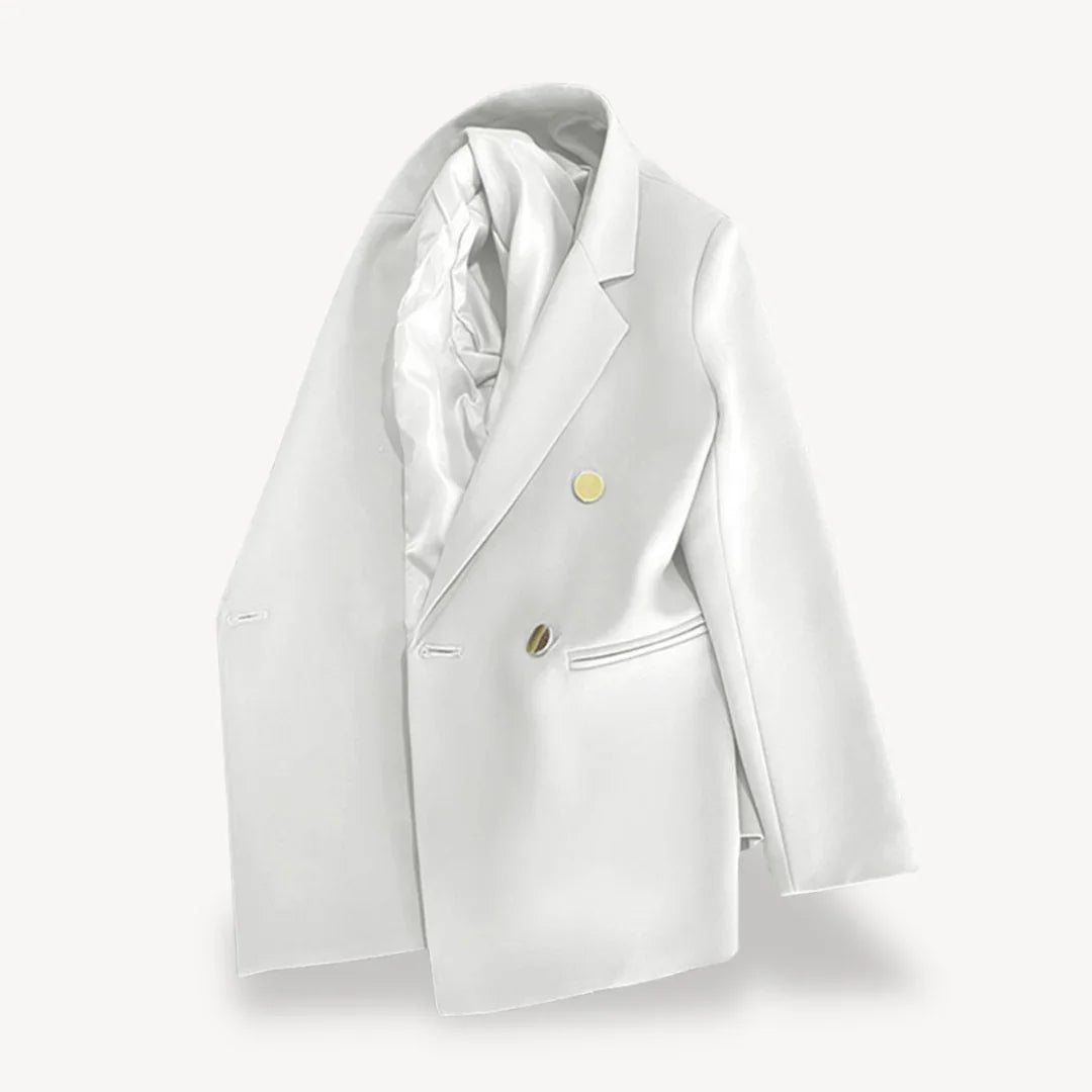 Damen Blazer Zweireihig Klassisch 8