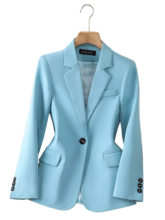 Damen Blazer im Herbstlichen Stil 0