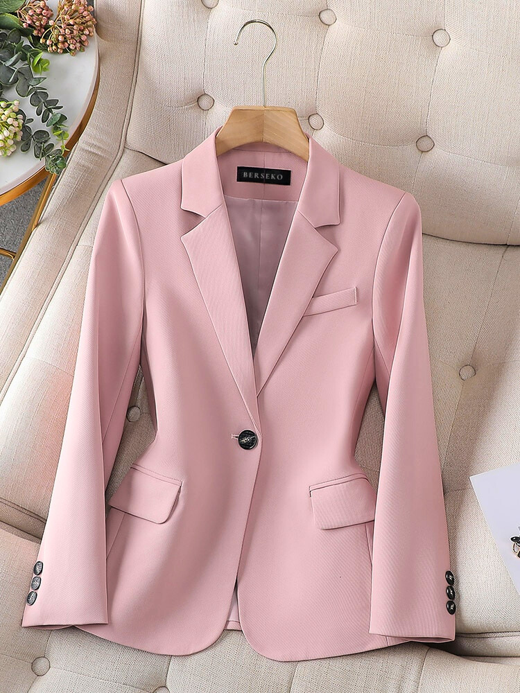 Damen Blazer im Herbstlichen Stil 1