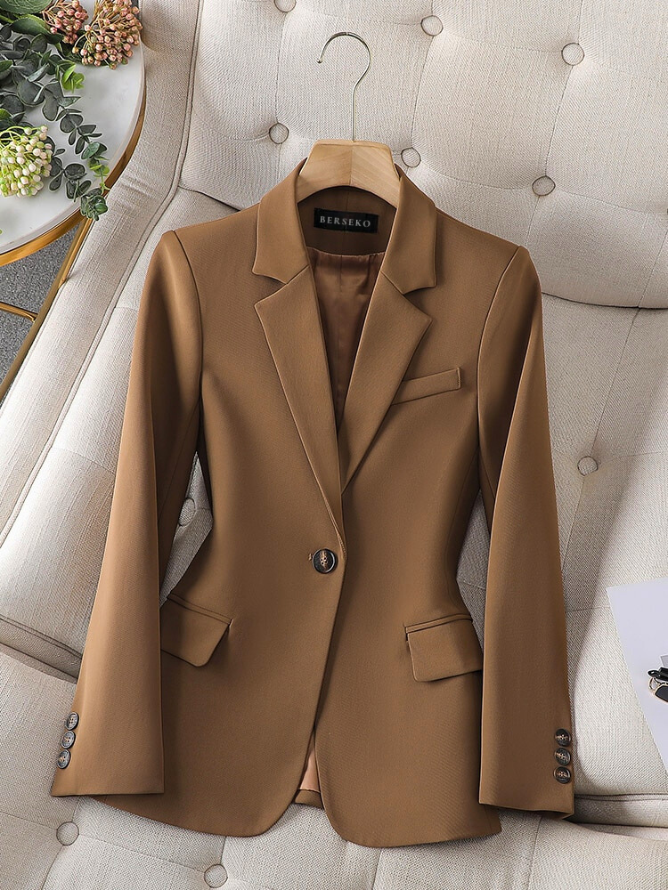 Damen Blazer im Herbstlichen Stil 2
