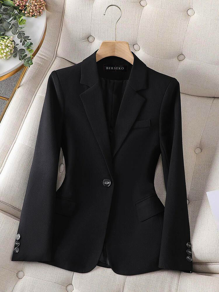 Damen Blazer im Herbstlichen Stil 3