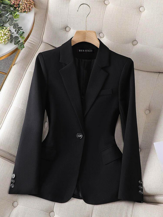 Damen Blazer im Herbstlichen Stil 3
