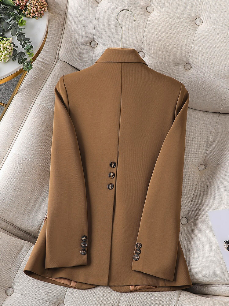 Damen Blazer im Herbstlichen Stil 6