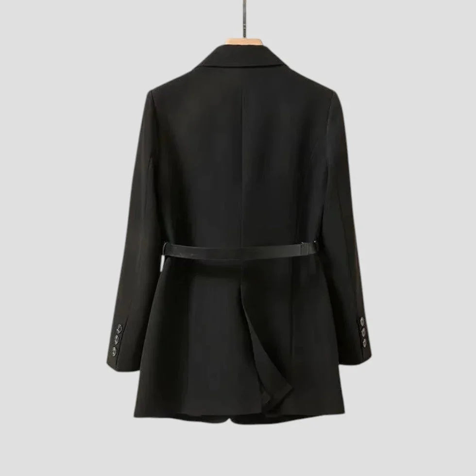 Damen Blazerjacke mit Gürtel Stilvoll 3