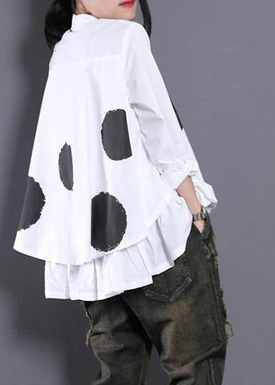 Damen Bluse mit asymmetrischem Design 3