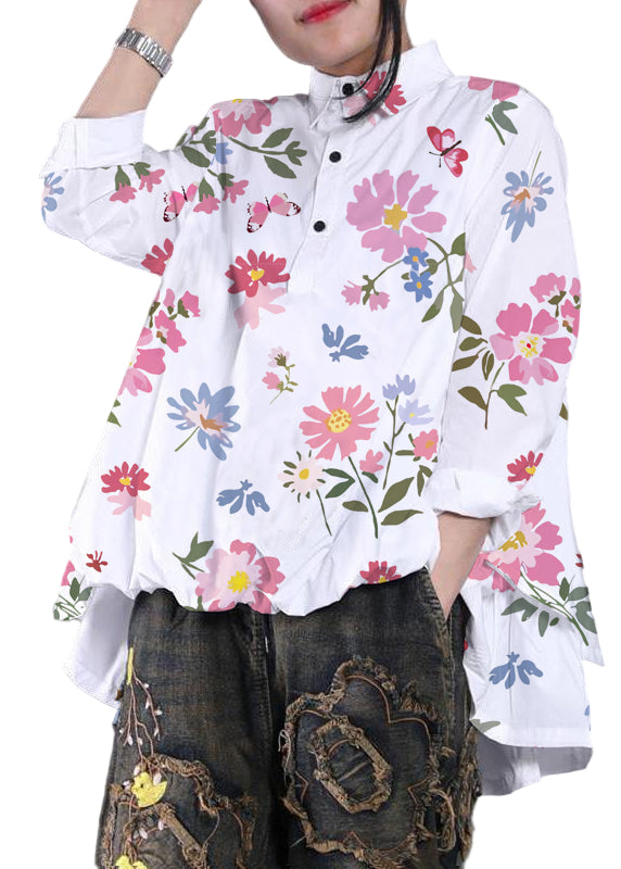 Damen Bluse mit asymmetrischem Design 5
