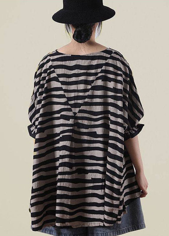 Damen Boho Oberteil mit Rüschen 2