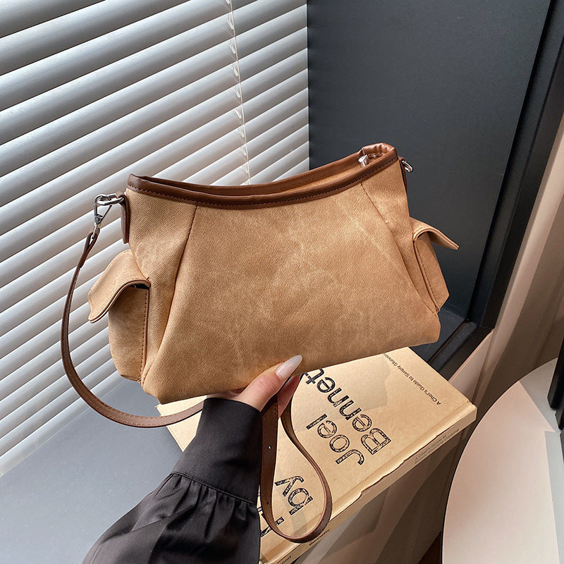 Damen Bucket Bag Umhängetasche Denim Stilvoll für Alltag und Freizeit 3