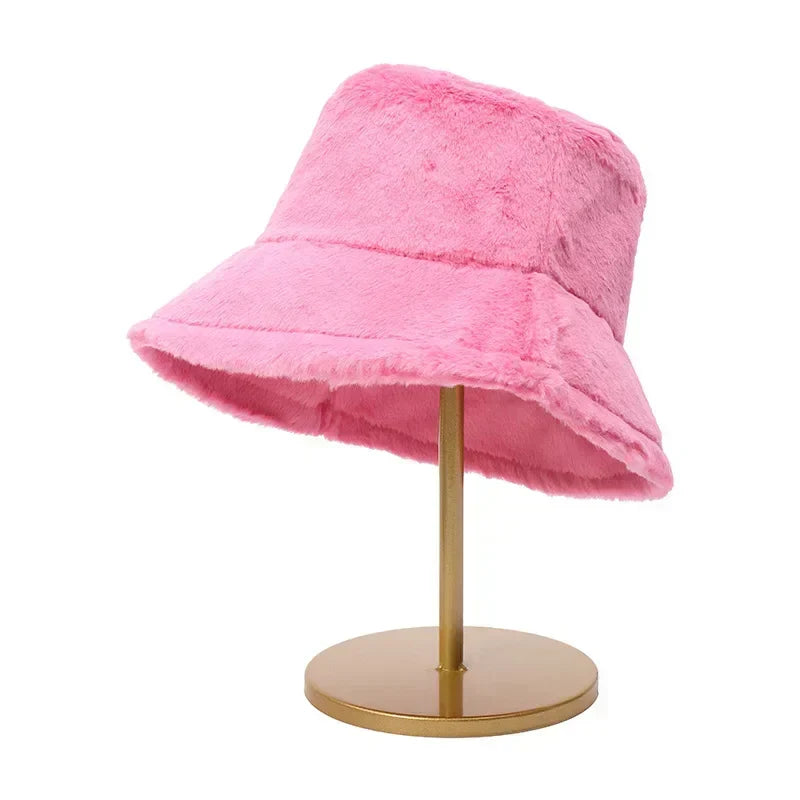 Damen Bucket Hut Winter Modischer Stil für Kühle Tage 10