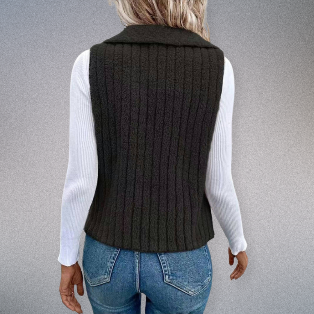 Damen Cardigan Lässiger Stil Weicher Stoff 4