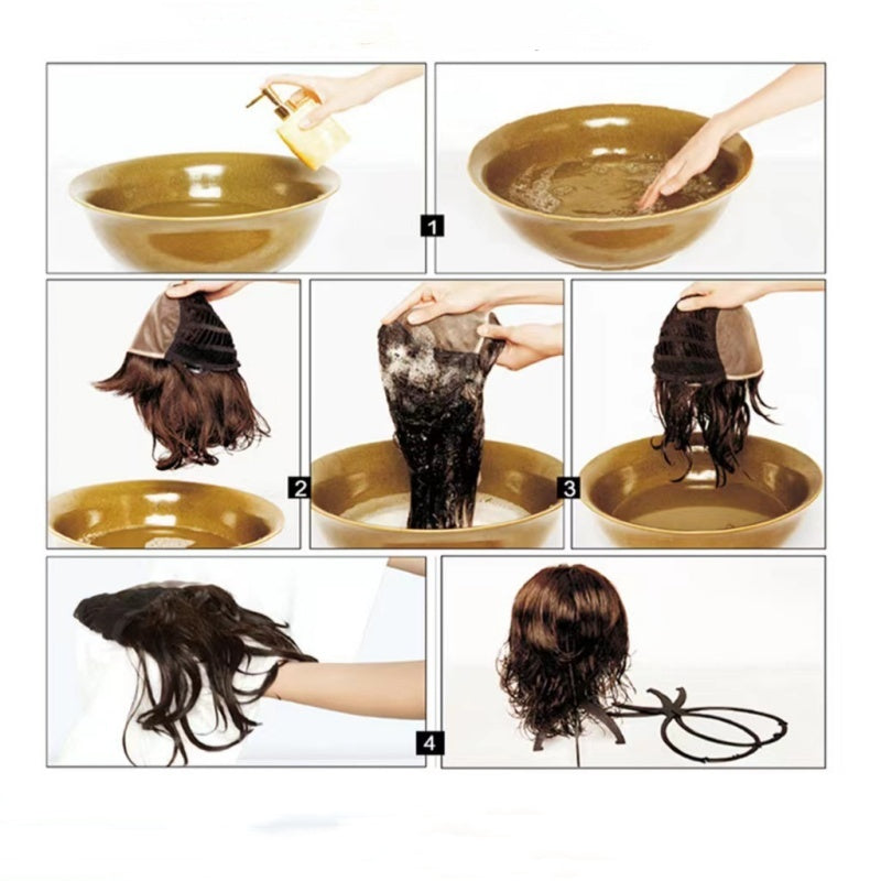 Damen Clip-in-Pferdeschwanz Langer Lockiger Stil 6