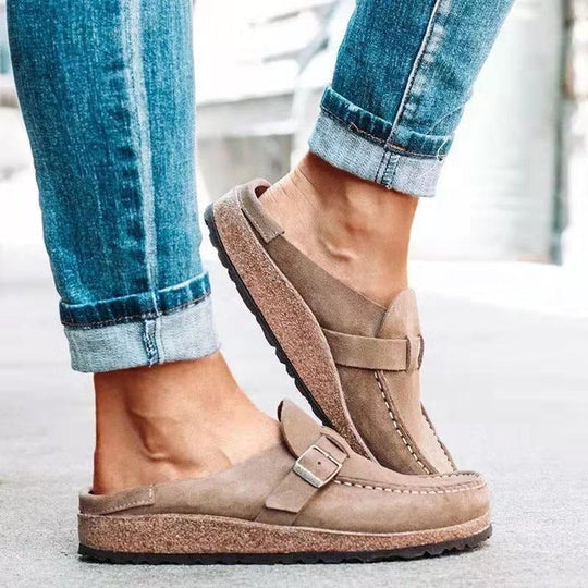 Damen Clogs Bequeme Alltagsschuhe Synthetik für Drinnen und Draußen 2