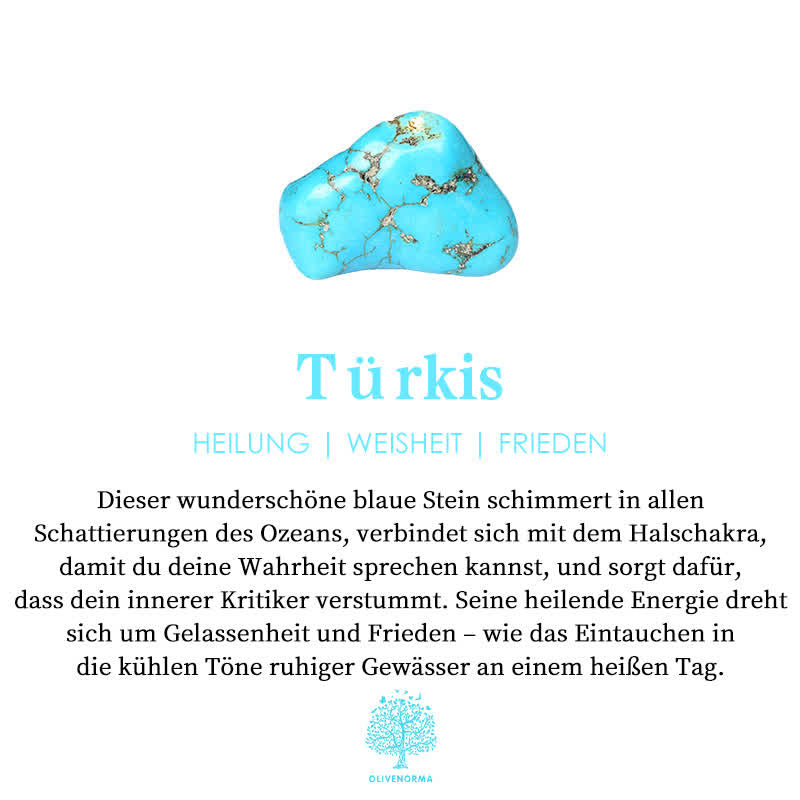 Damen Edelsteinkette Hexagonal 5