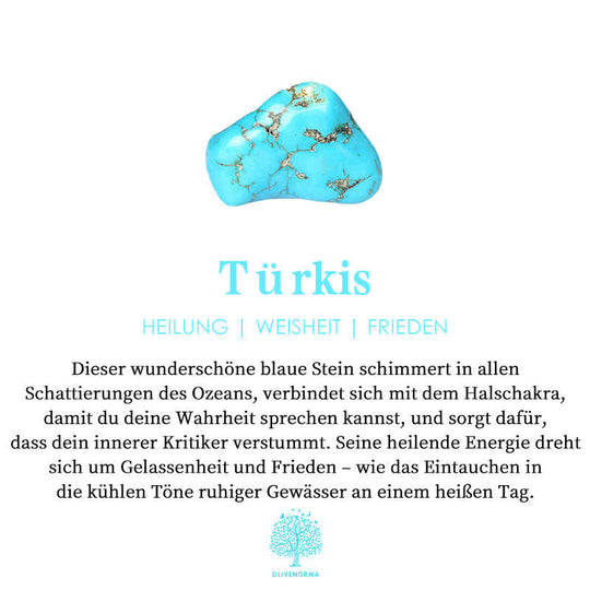 Damen Edelsteinkette Hexagonal 5