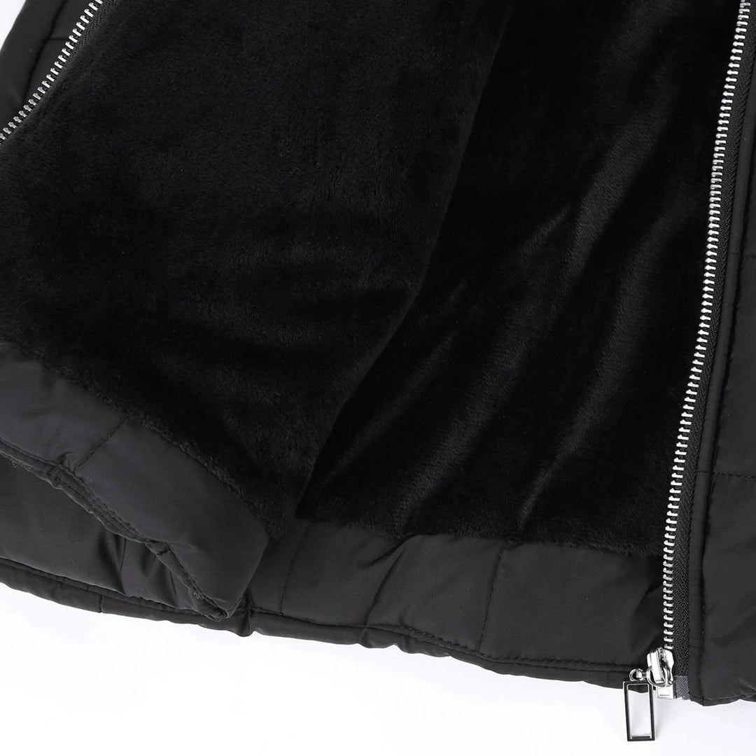 Damen Fleece-Mantel mit elegantem Design 8