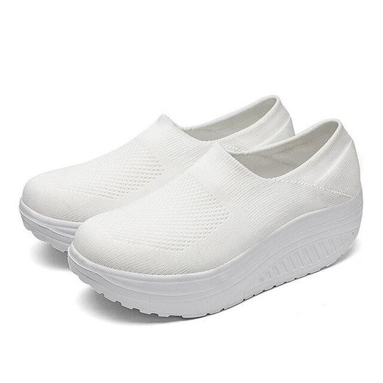 Damen Flip Flop Sneakers mit Orthopädischem Fußbett 3