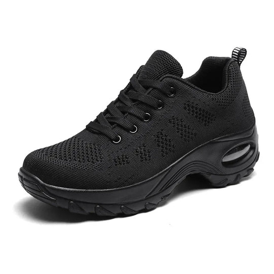 Damen Freizeit Schuhe mit Luftpolster und Dicke Sohle 5