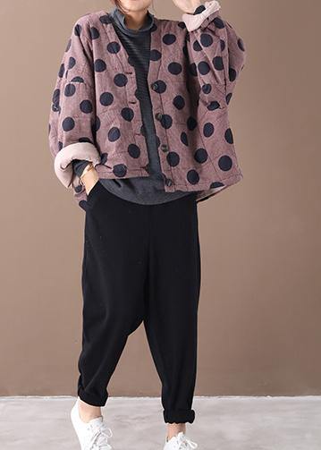 Damen Freizeitjacke V-Ausschnitt Karierte Muster 2