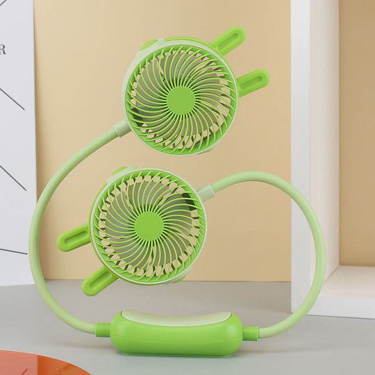 Damen Halsventilator Tragbar mit Doppelgebläse für Personalisierte Kühlung 11
