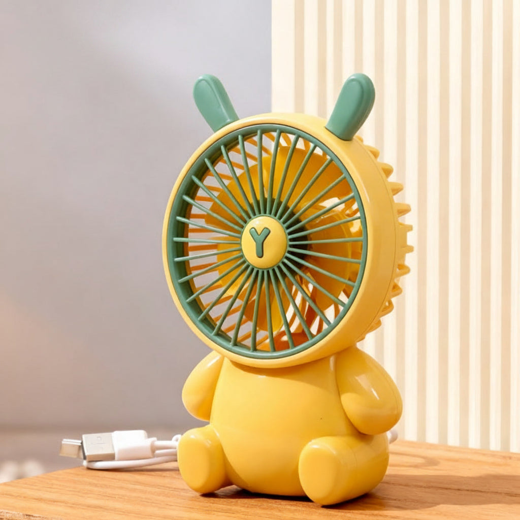 Damen Handfächer im Tierdesign 10