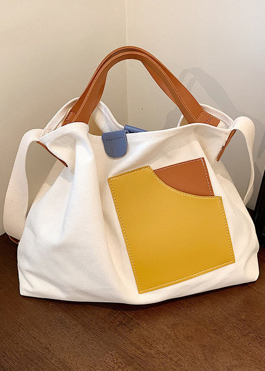 Damen Handtasche Patchwork Stil Tragetasche für Jeden Anlass 0