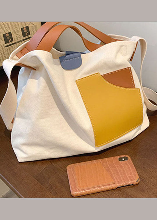 Damen Handtasche Patchwork Stil Tragetasche für Jeden Anlass 3