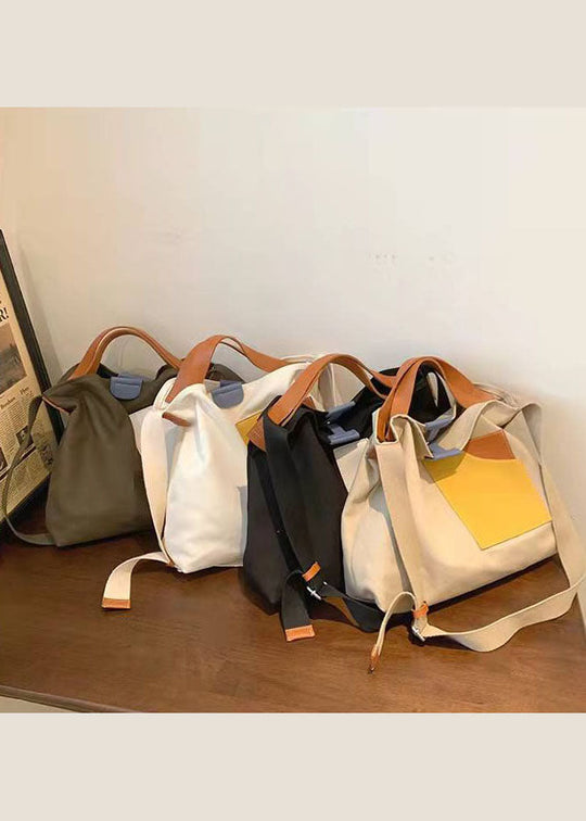Damen Handtasche Patchwork Stil Tragetasche für Jeden Anlass 4