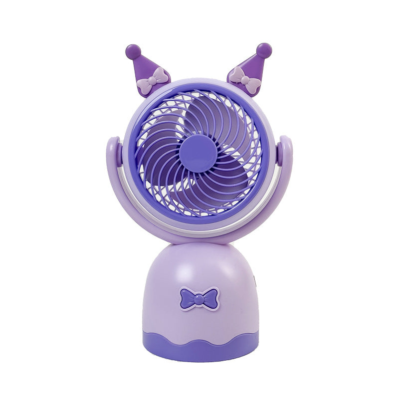 Damen Handventilator Katzenohr-Design Tragbar Leise 0
