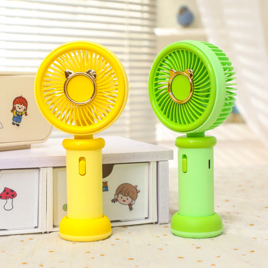 Damen Handventilator Tierdesign Tragbar USB-Ladung Einstellbare Geschwindigkeit 2
