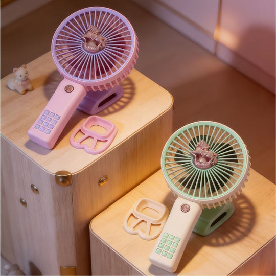Damen Handventilator im Einhorn-Design 1
