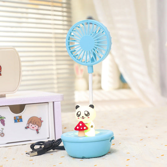 Damen Handventilator im Panda-Design 0