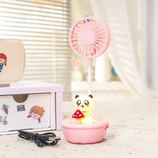 Damen Handventilator im Panda-Design 7
