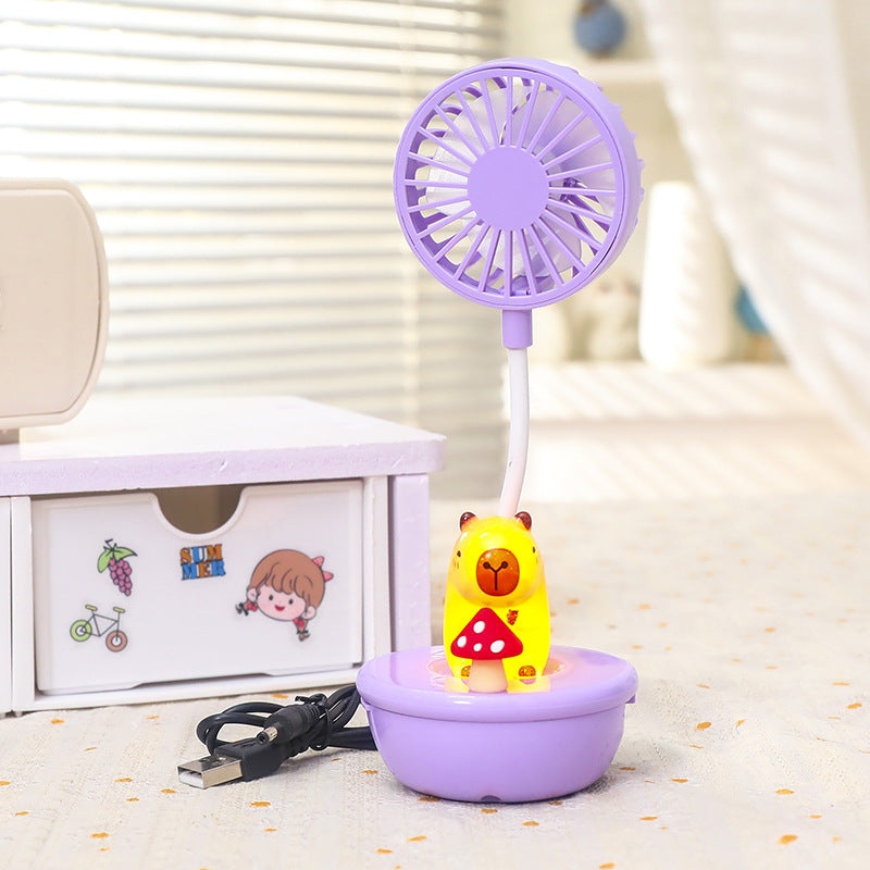 Damen Handventilator im Panda-Design 8