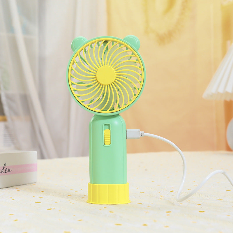 Damen Handventilator im niedlichen Tierdesign 3