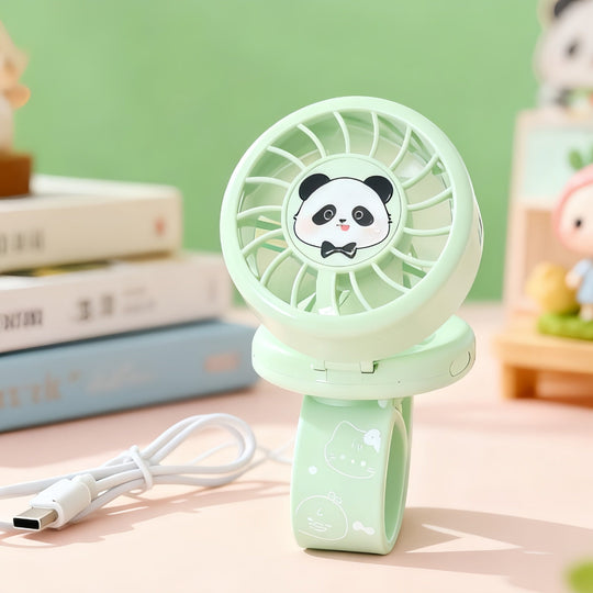 Damen Handventilator im verspielten Design 3