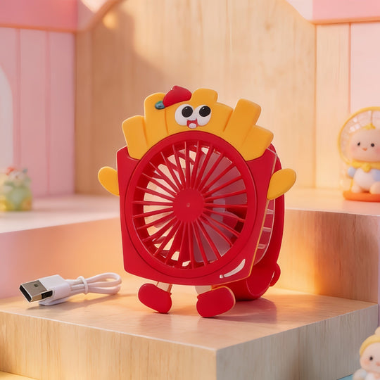 Damen Handventilator im verspielten Design 4