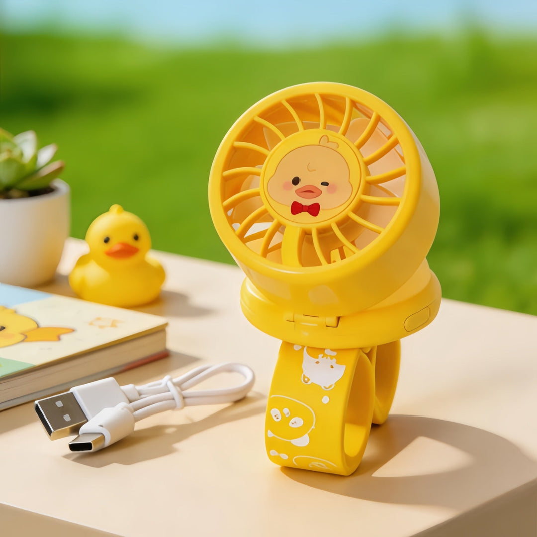 Damen Handventilator im verspielten Design 6