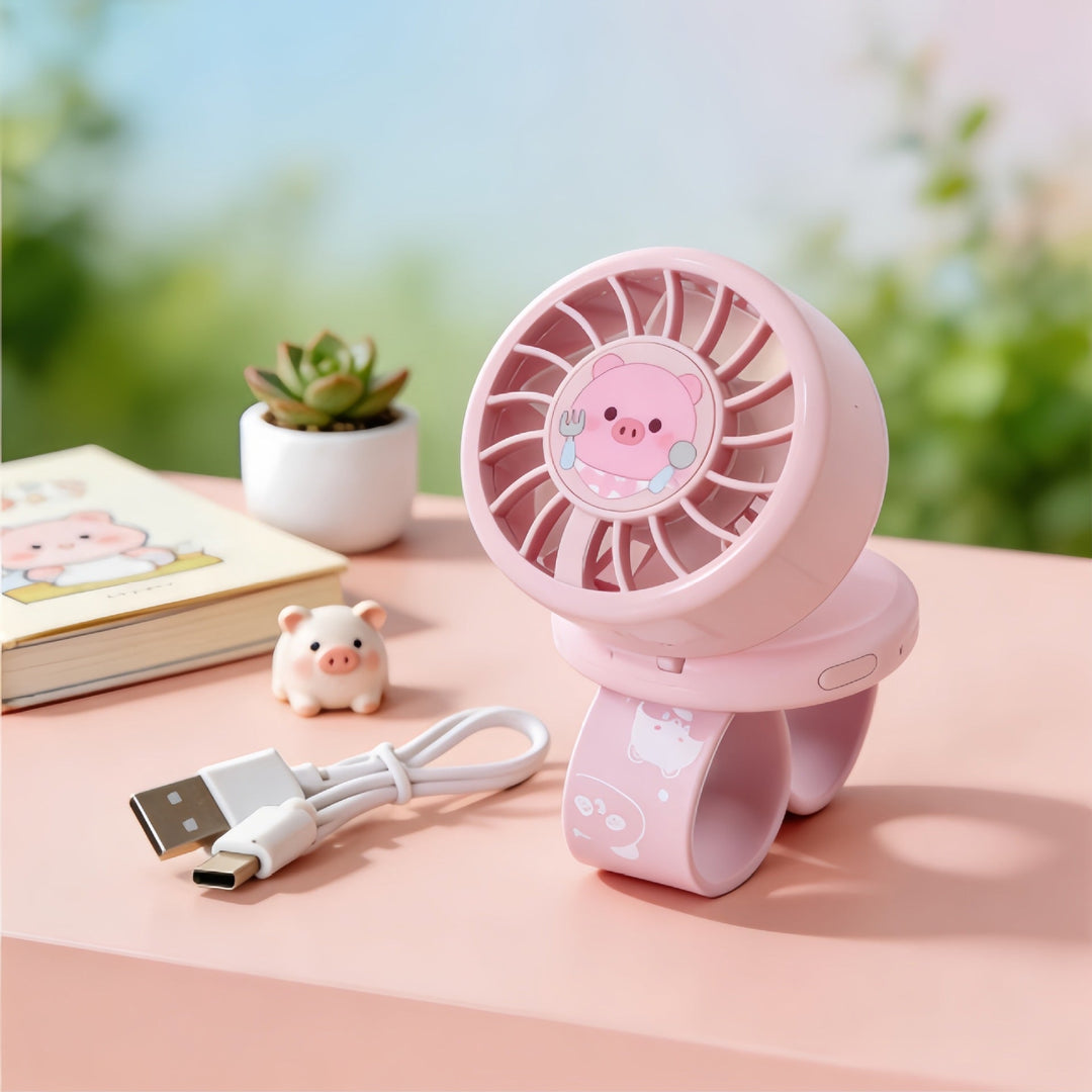 Damen Handventilator im verspielten Design 7