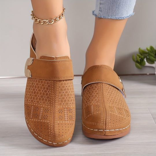 Damen Hausschuhe Orthopädisches Design mit Rutschfester Sohle 3