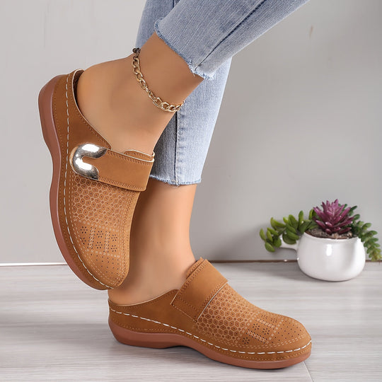 Damen Hausschuhe Orthopädisches Design mit Rutschfester Sohle 5