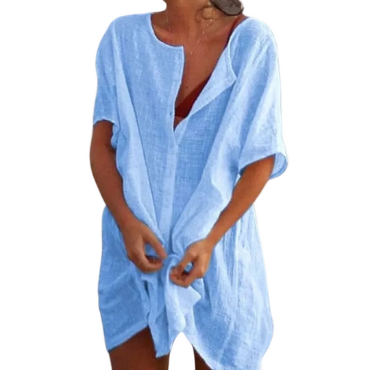Damen Hemdkleid Luftig für den Sommer 5