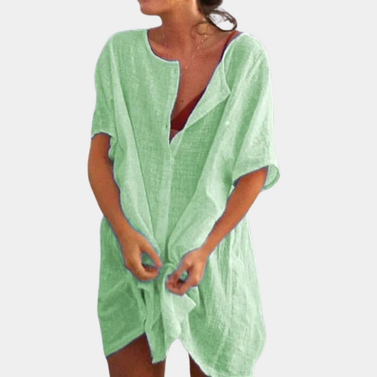 Damen Hemdkleid Luftig für den Sommer 6
