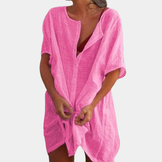 Damen Hemdkleid Luftig für den Sommer 7