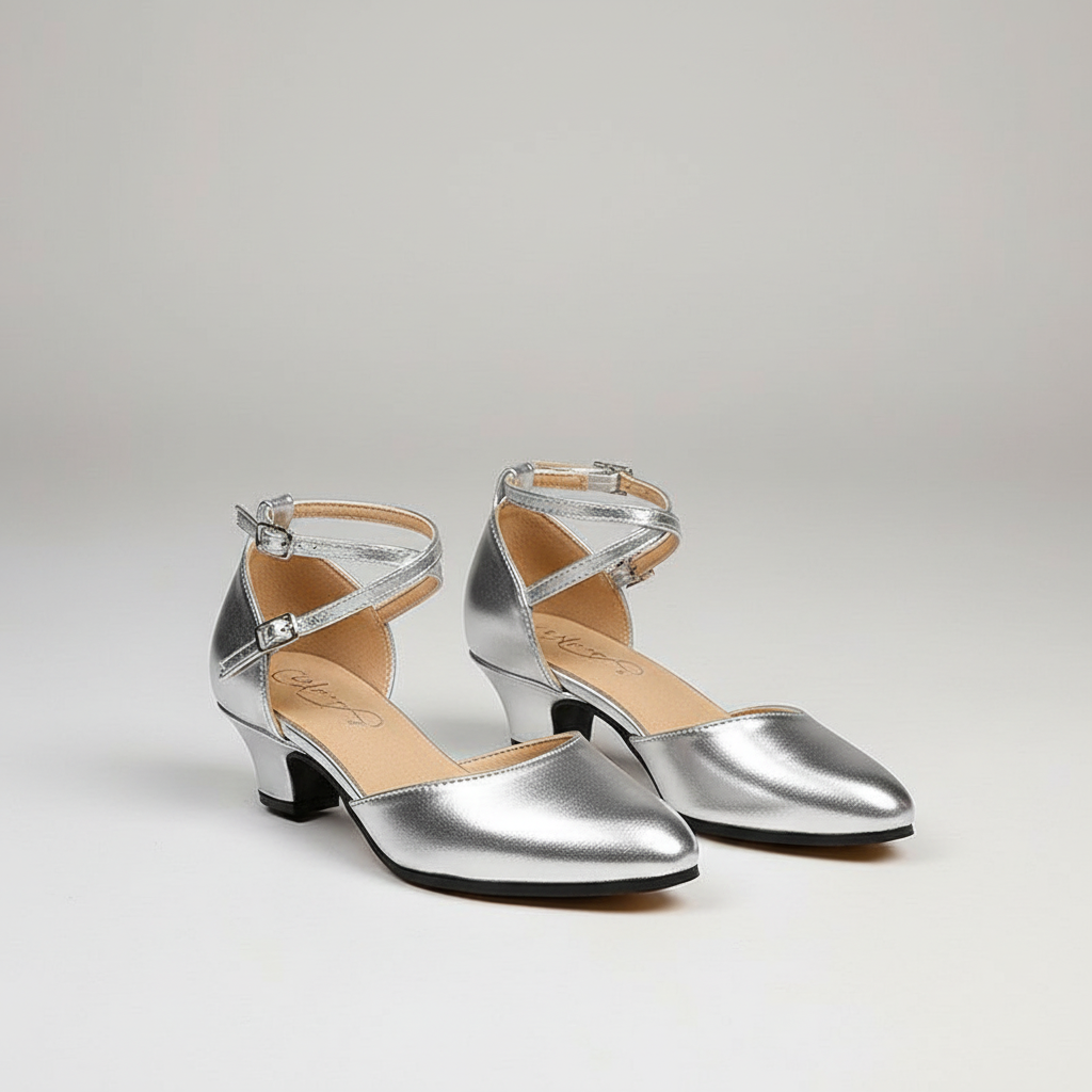 Damen High Heels Klobiger Absatz 2