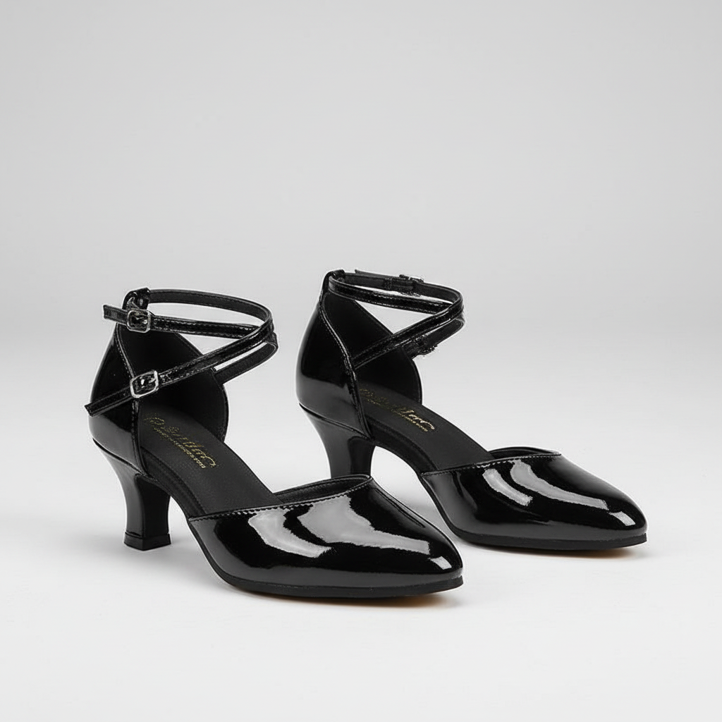 Damen High Heels Klobiger Absatz 3