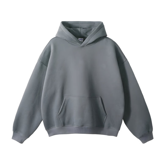Damen Hoodie Entspannt Mit Kängurutasche 0