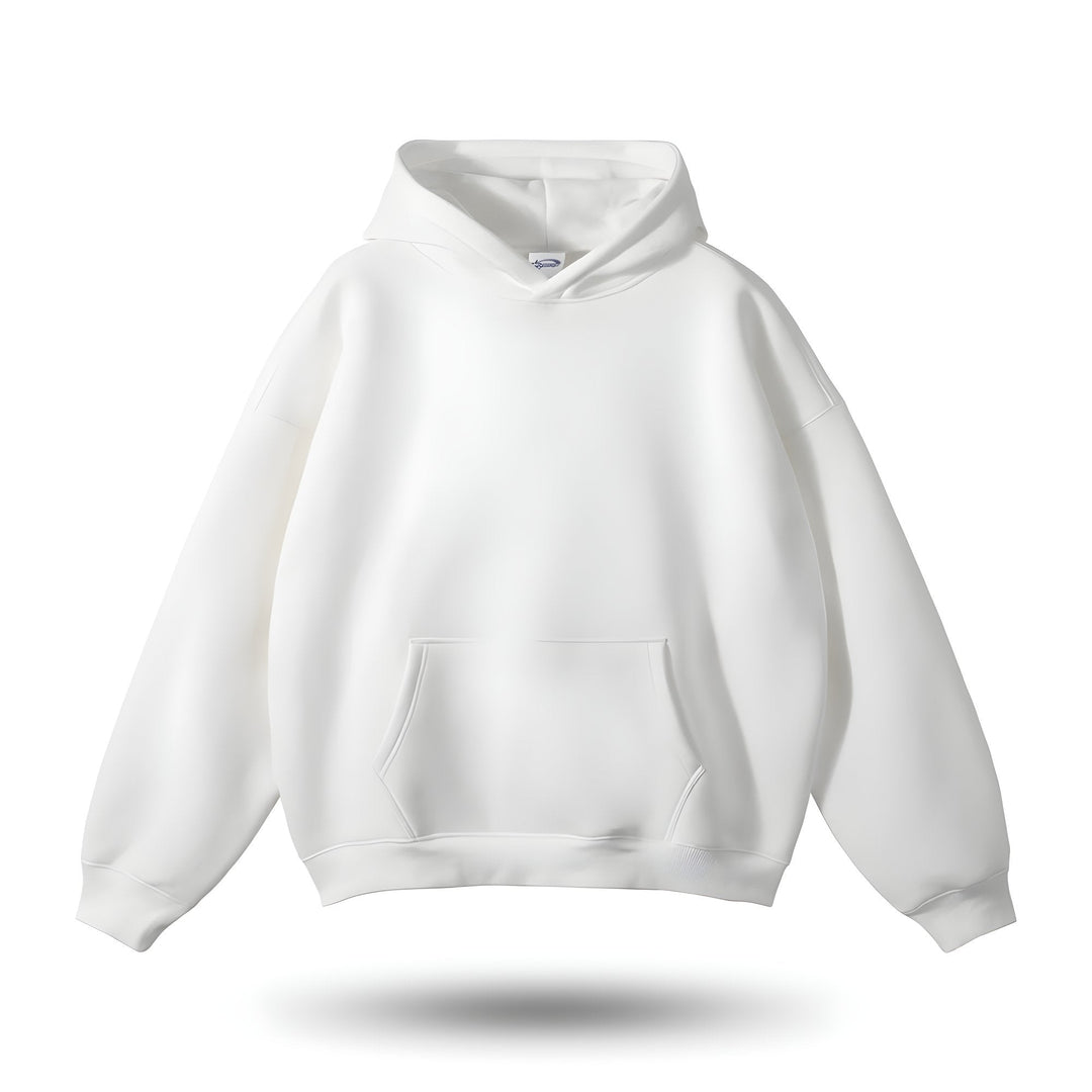 Damen Hoodie Entspannt Mit Kängurutasche 2