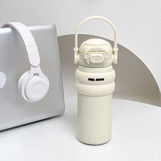 Damen Isolierte Wasserflasche mit Ergonomischem Tragegriff 5