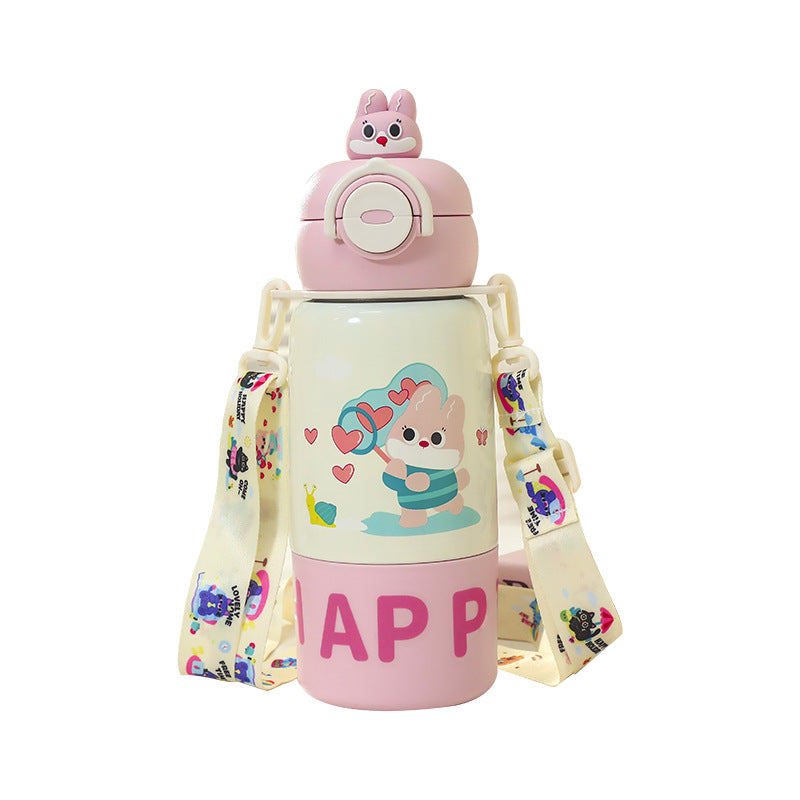 Damen Isolierte Wasserflasche mit Tiermotiv 5