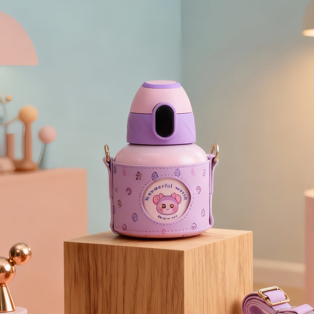 Damen Isolierwasserflasche Tierdesign Praktisch 4
